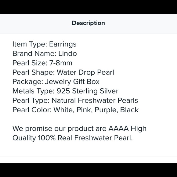 🌺PEARL EARRINGS 🌺 - Picture 4 of 7